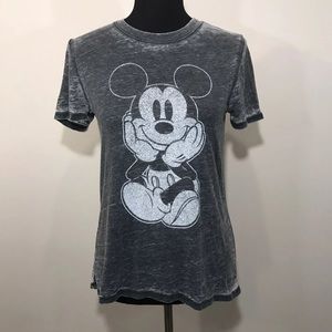 Mickey burn out tee